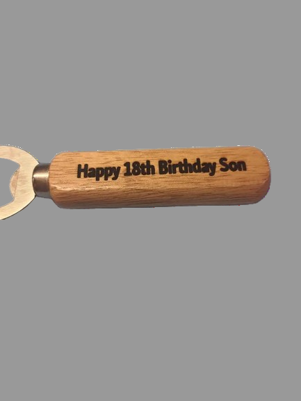 personalisierter Flaschenöffner Papa, Vatertag, Geschenk